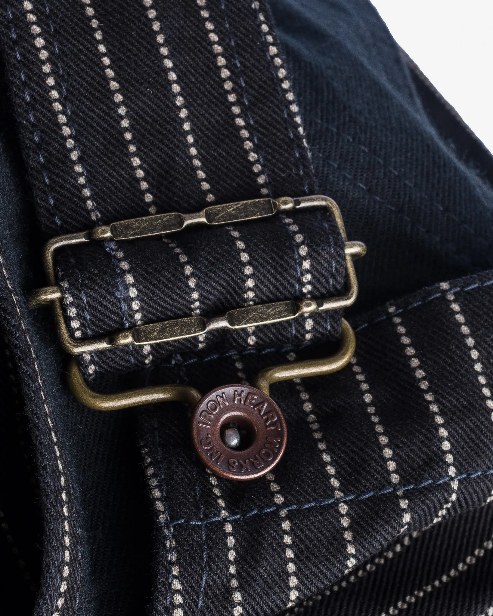 12oz Wabash Double Knee Overalls - Black
