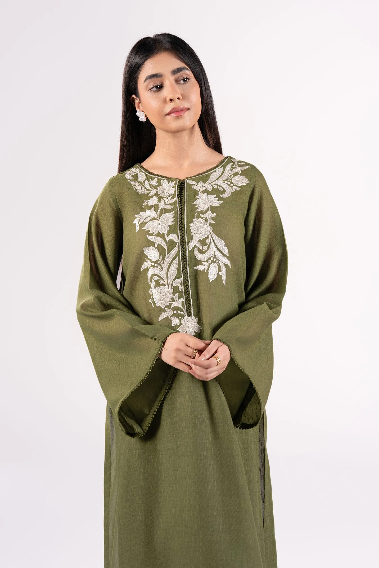 2 Pc Embroidered Karandi Suit | MB-CS25-88-B