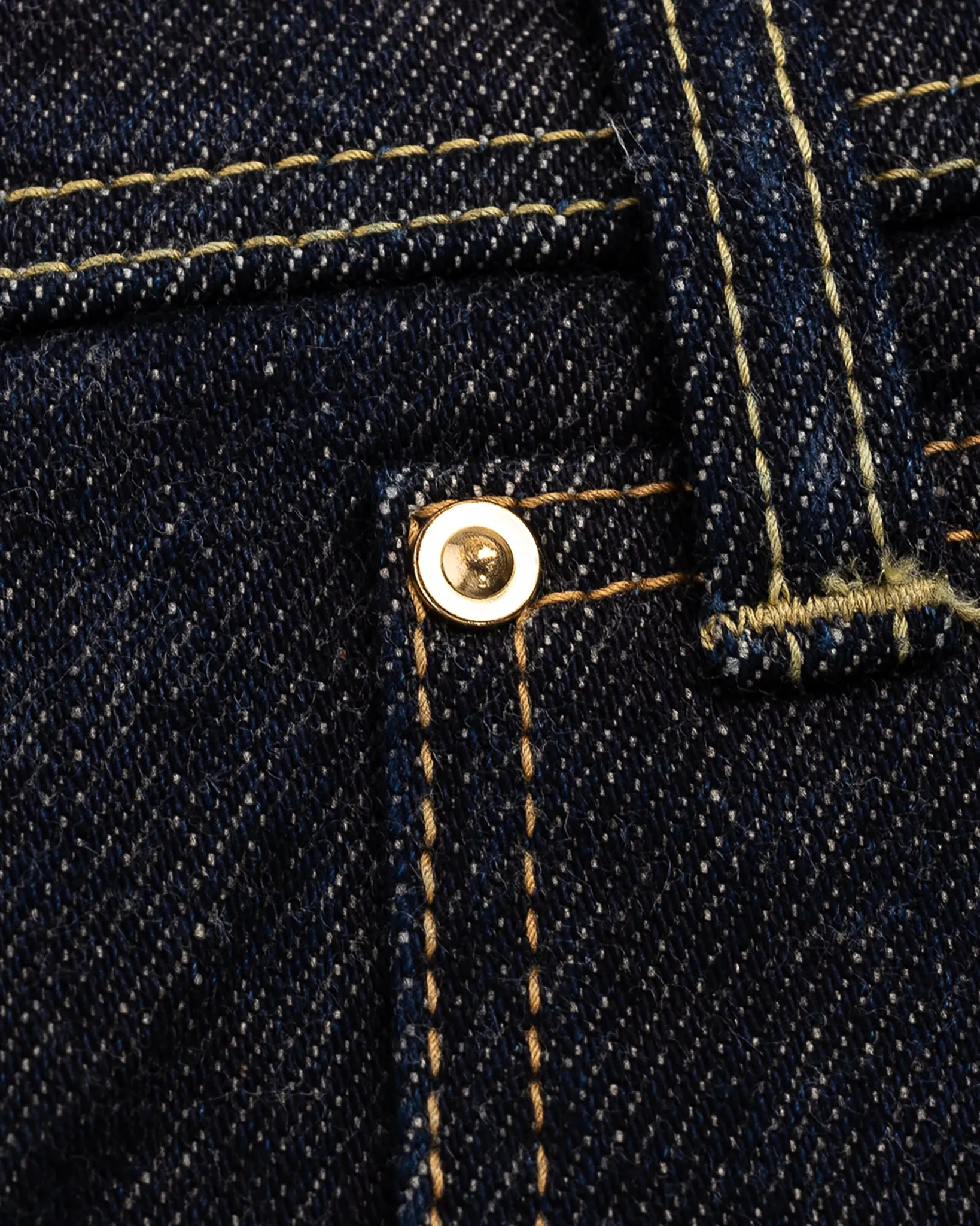21oz Selvedge Denim Double Knee Overalls - Indigo