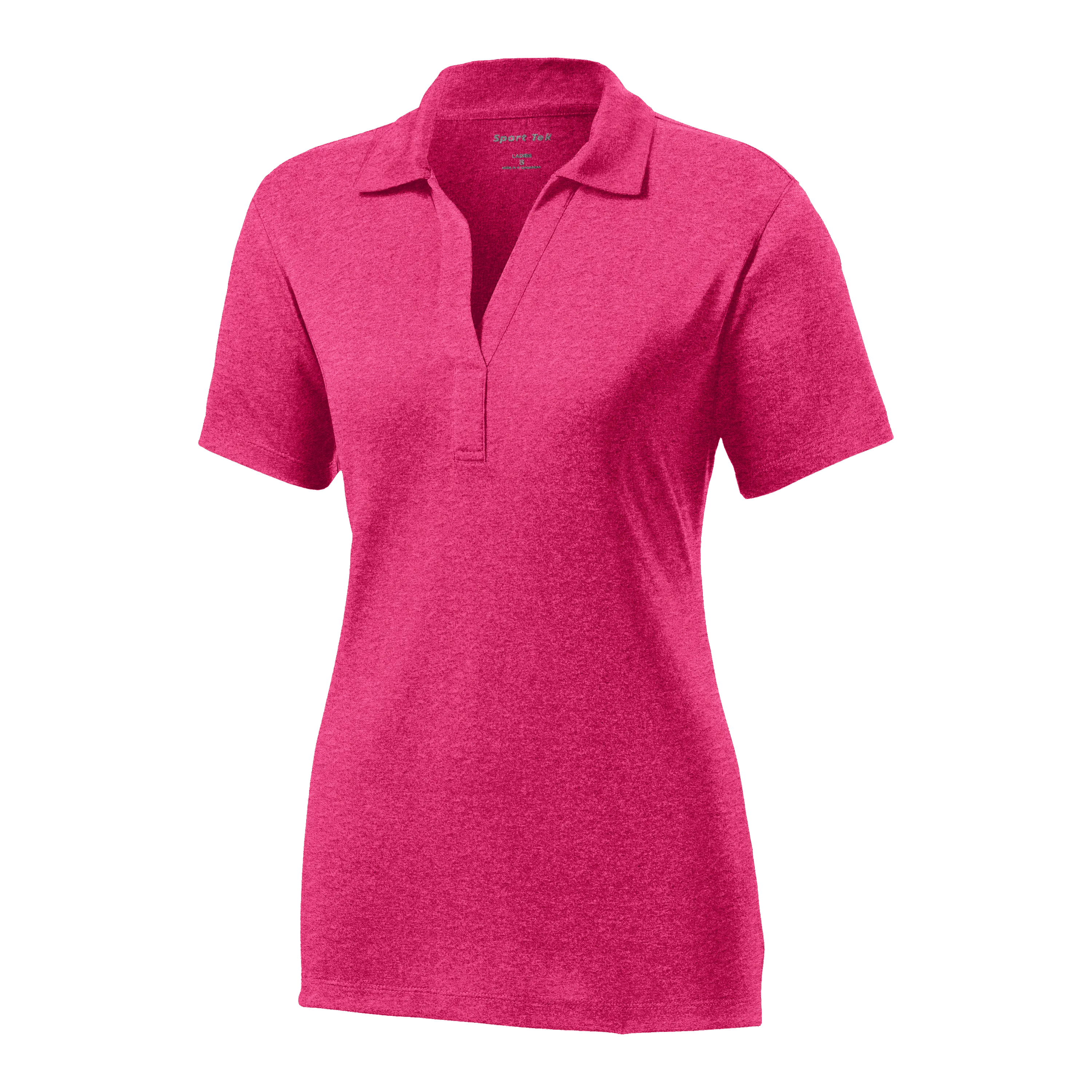 A1512W Ladies Short Sleeve Heather Contender Polo