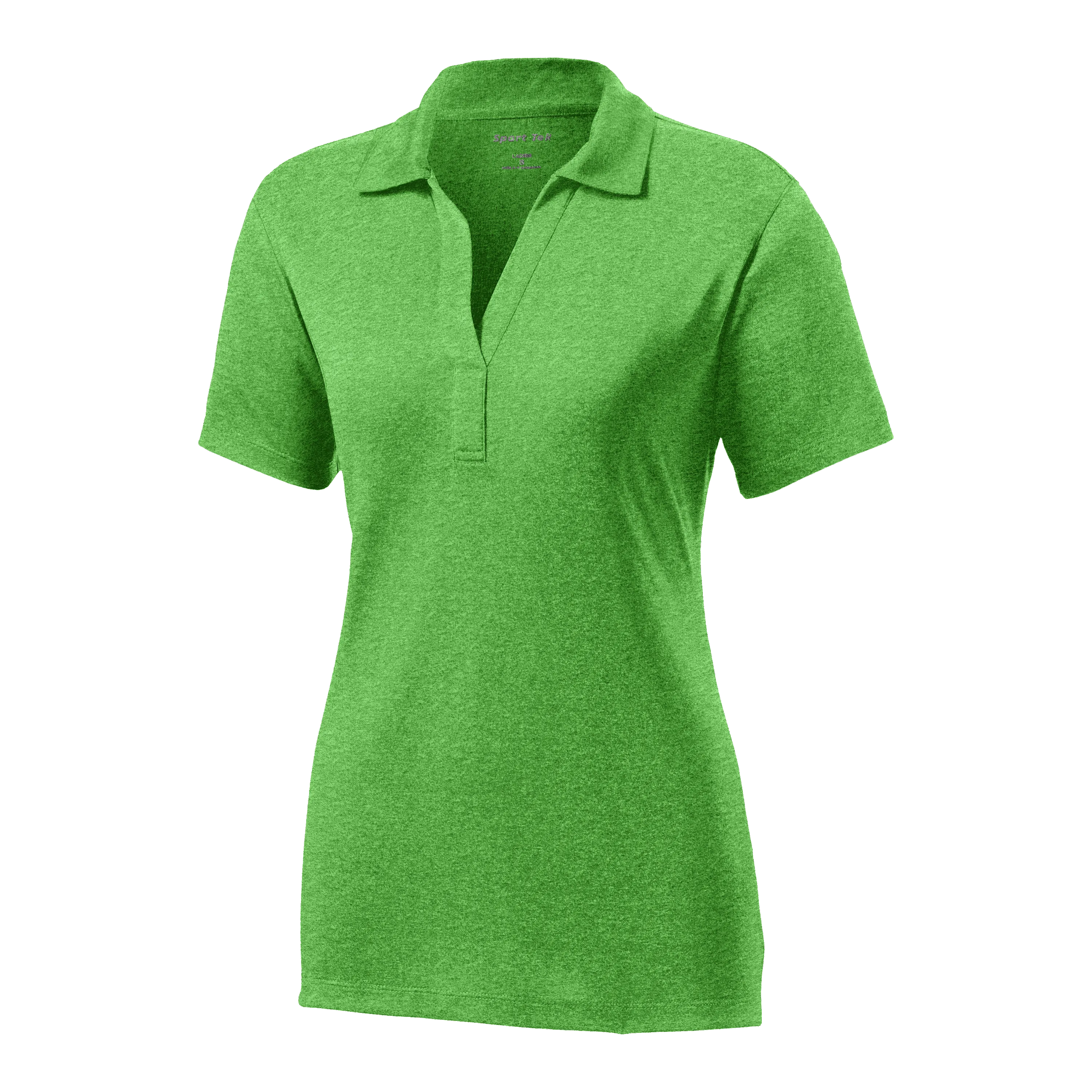A1512W Ladies Short Sleeve Heather Contender Polo
