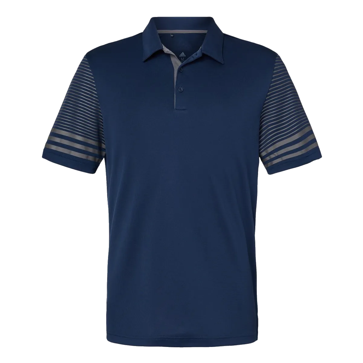 A2080 Mens Striped Sleeve Polo