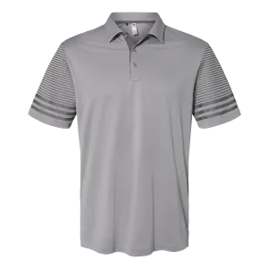 A2080 Mens Striped Sleeve Polo