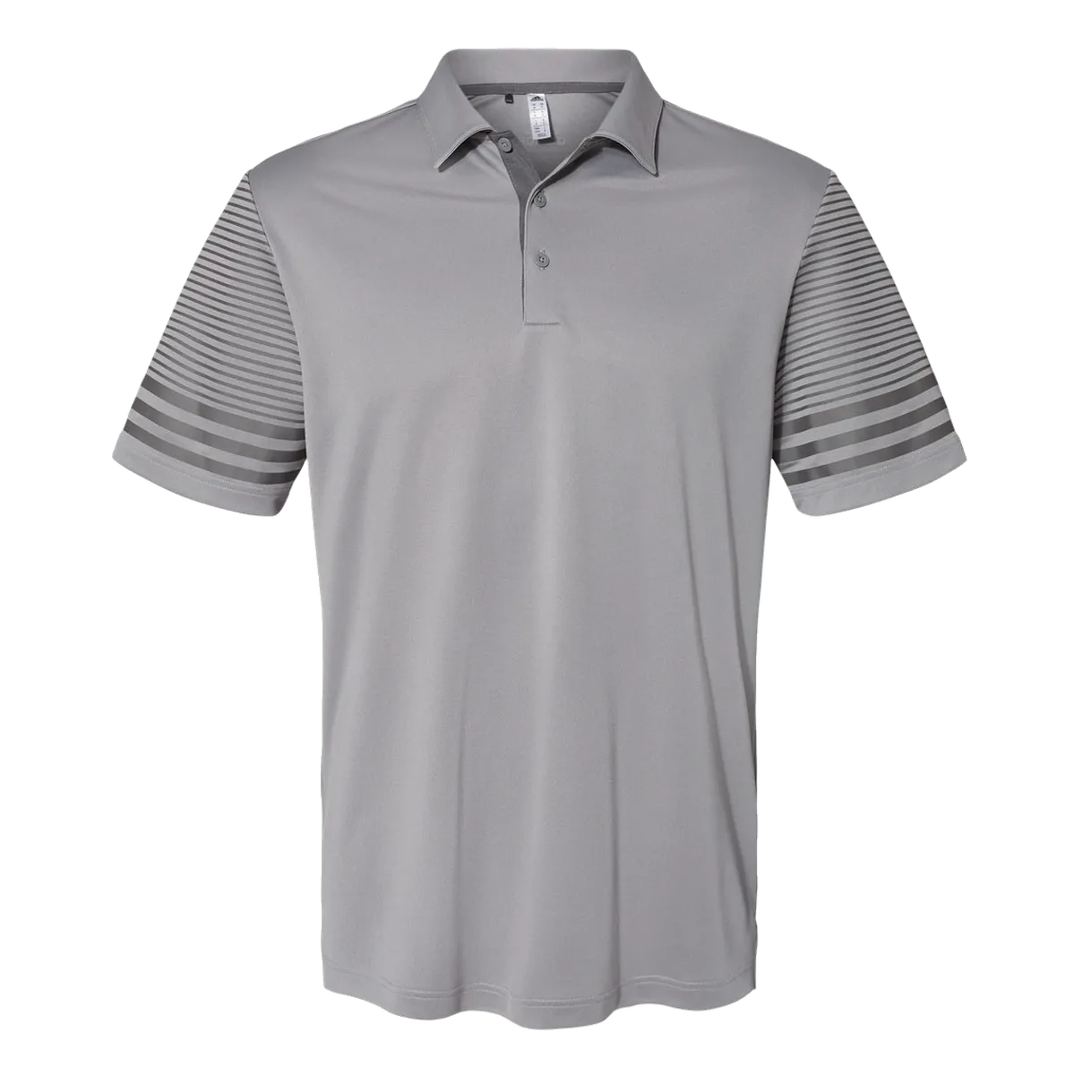 A2080 Mens Striped Sleeve Polo