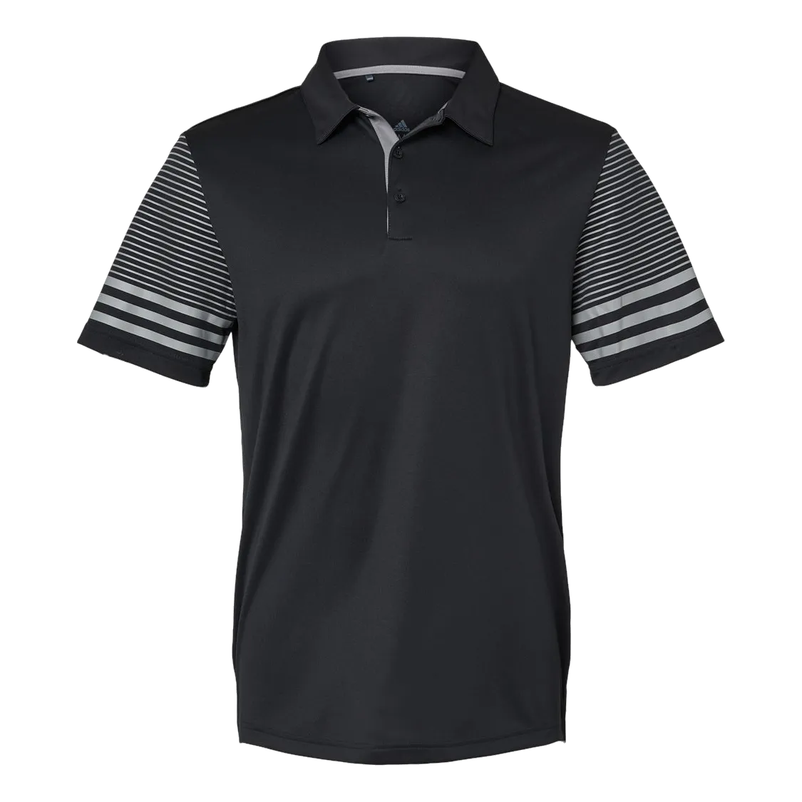 A2080 Mens Striped Sleeve Polo