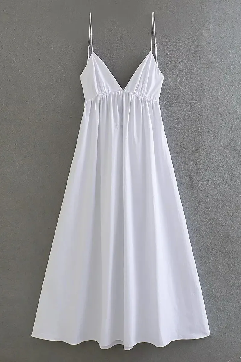 BK0345 Camisole Midi Dress