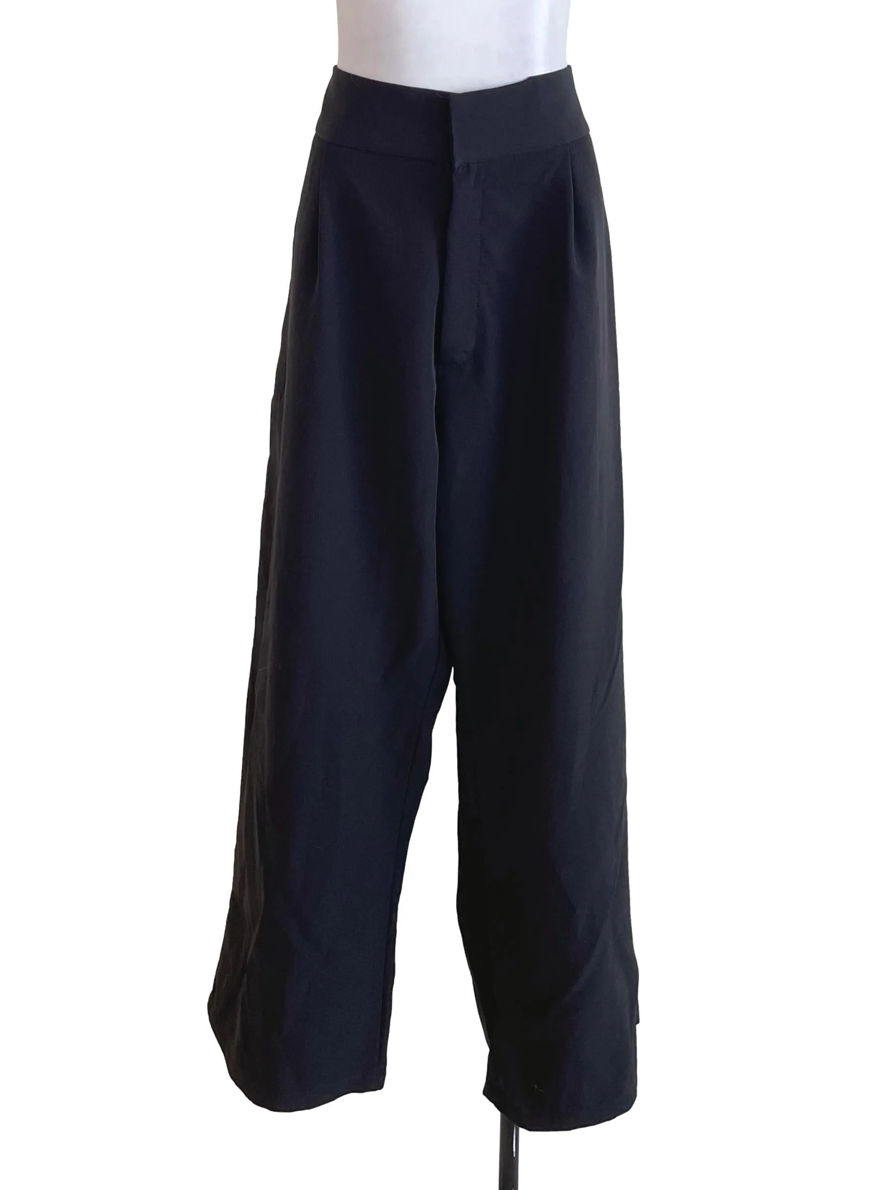 Black Baggy Trousers