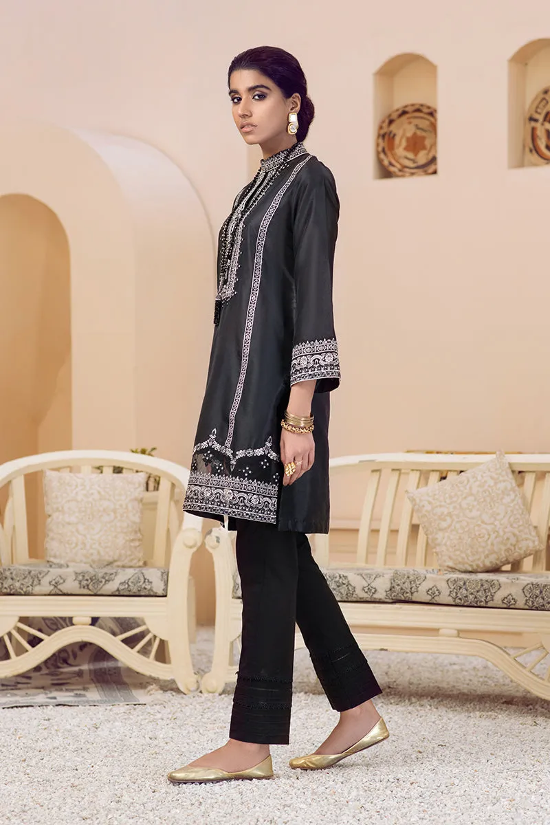 BLACK LUSH - EMBROIDERED SHIRT