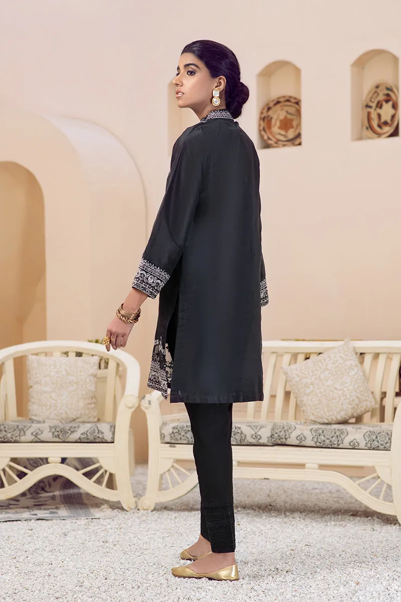 BLACK LUSH - EMBROIDERED SHIRT