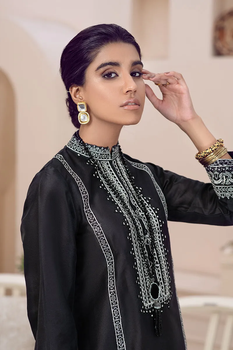 BLACK LUSH - EMBROIDERED SHIRT