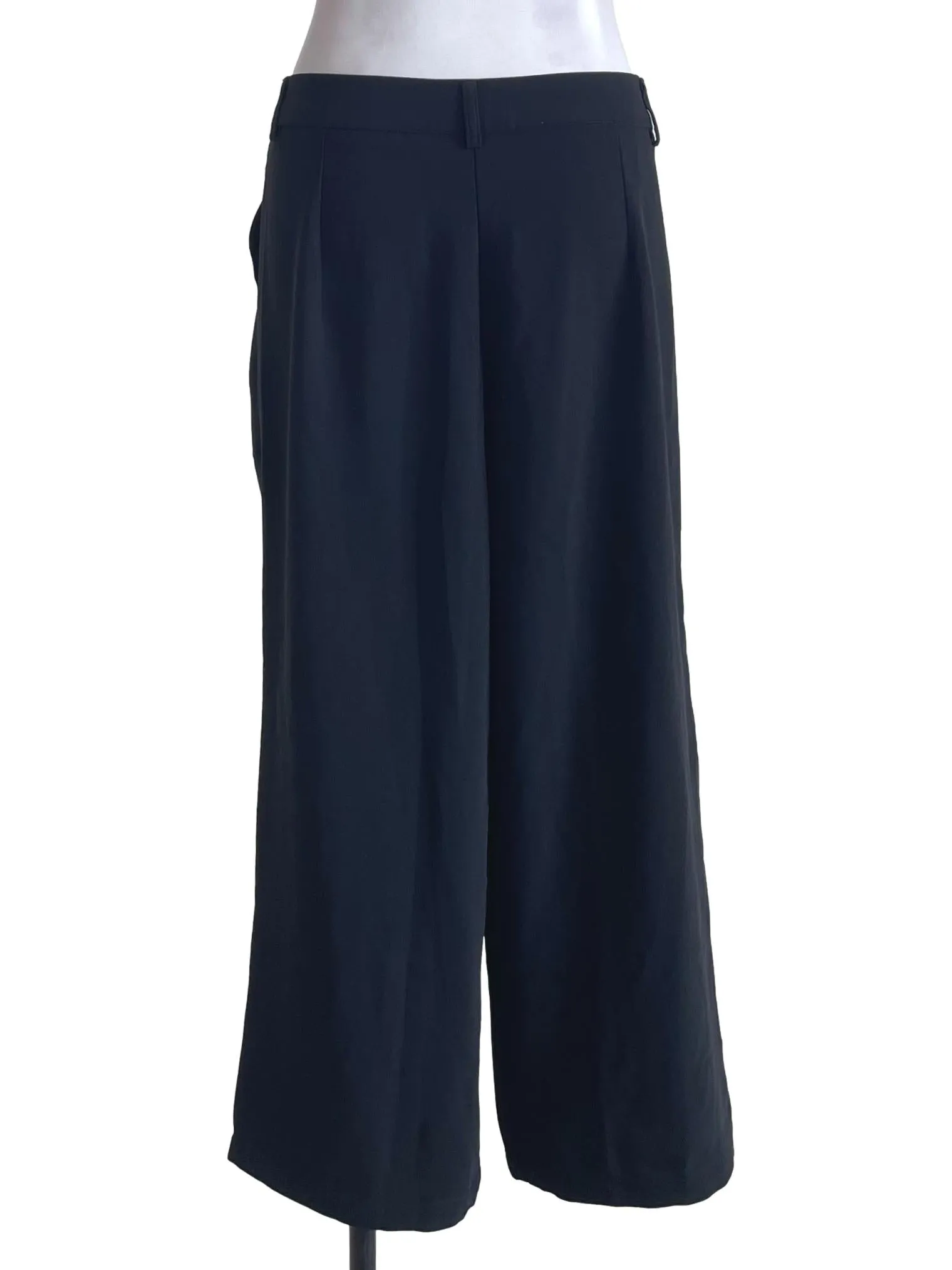 Black Pleated Formal Pants