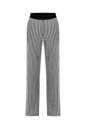 BLACK&WHITE LUREX PANTS