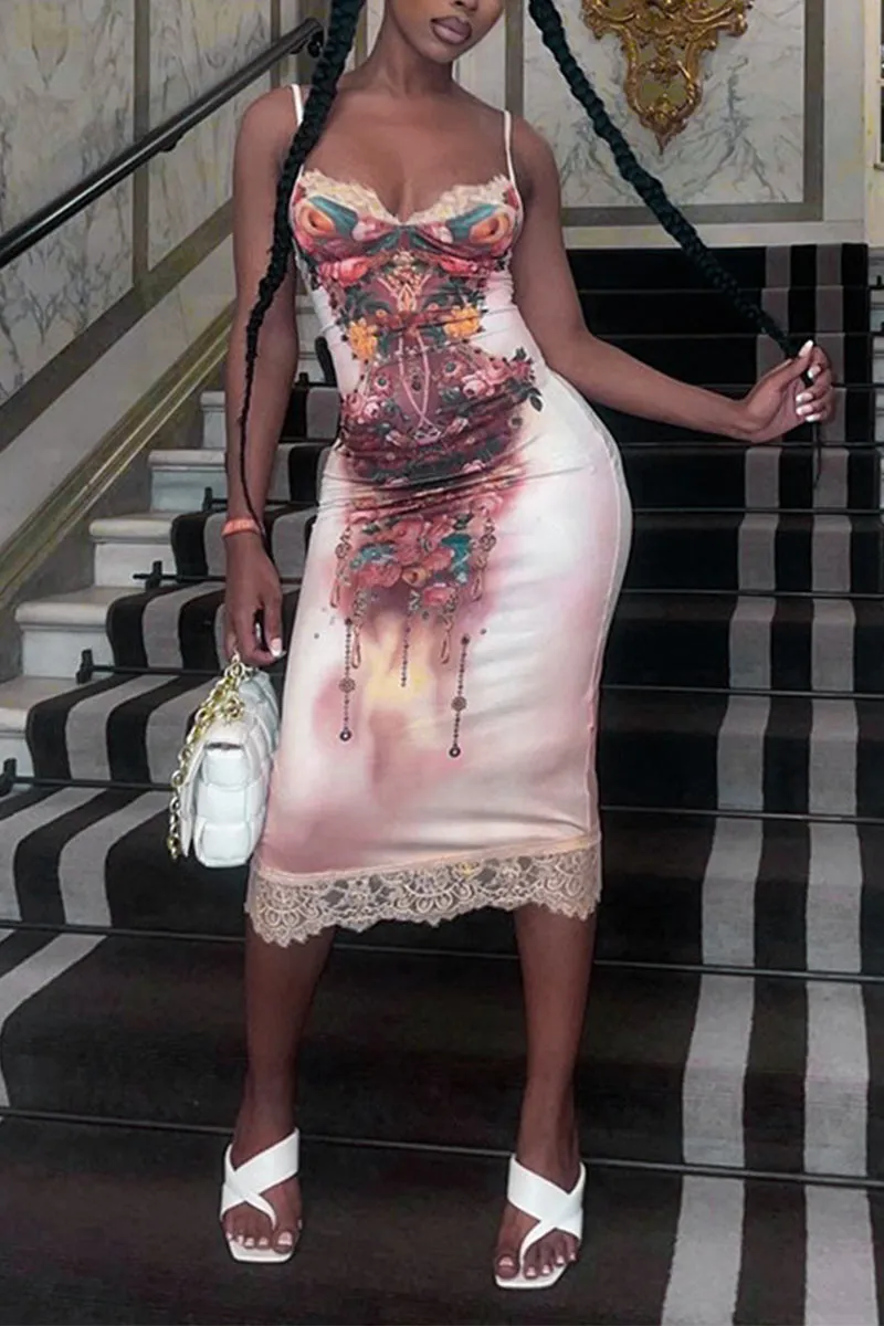 BM0515 Floral Cami Dress