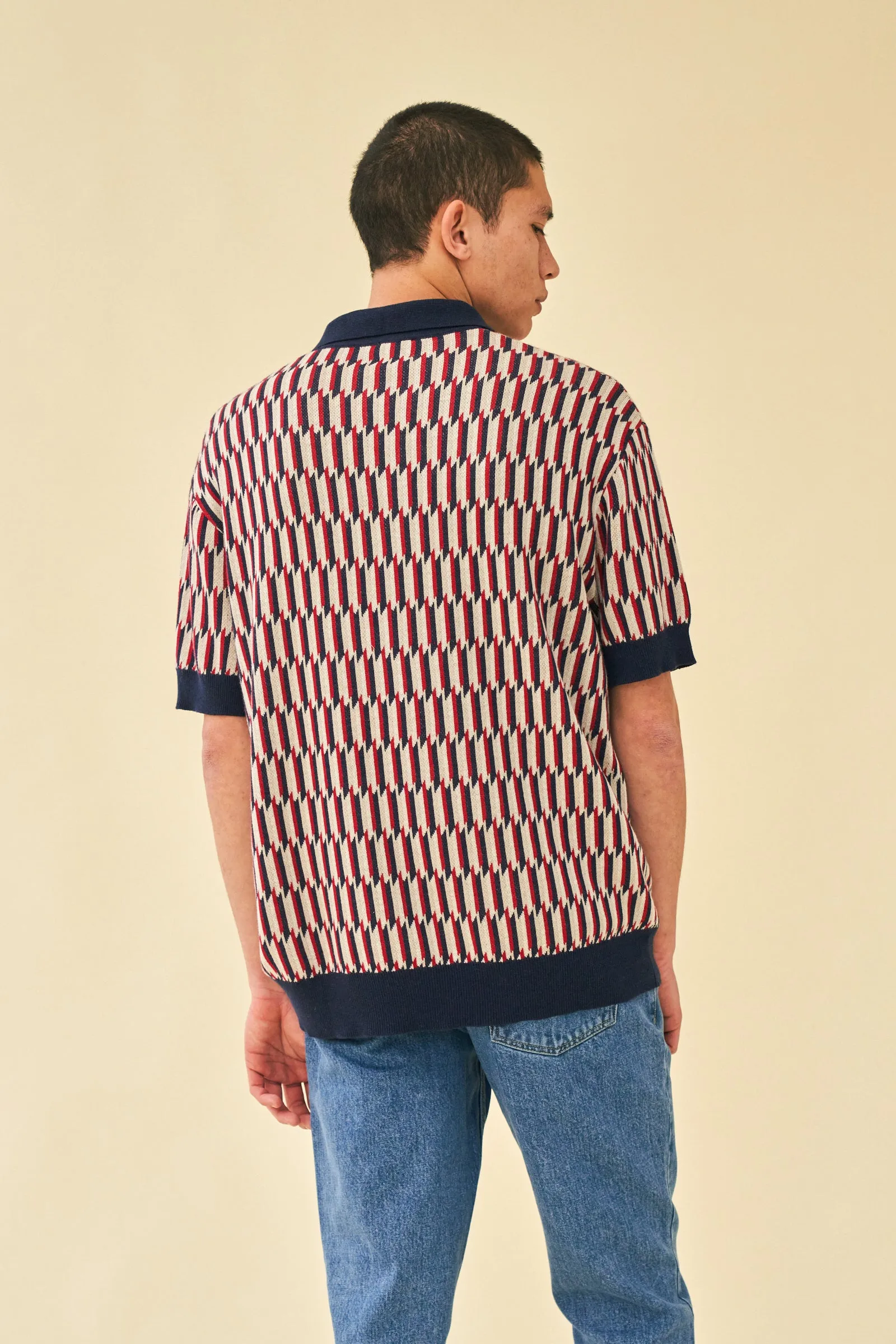bound 'Riviera' Knit Polo