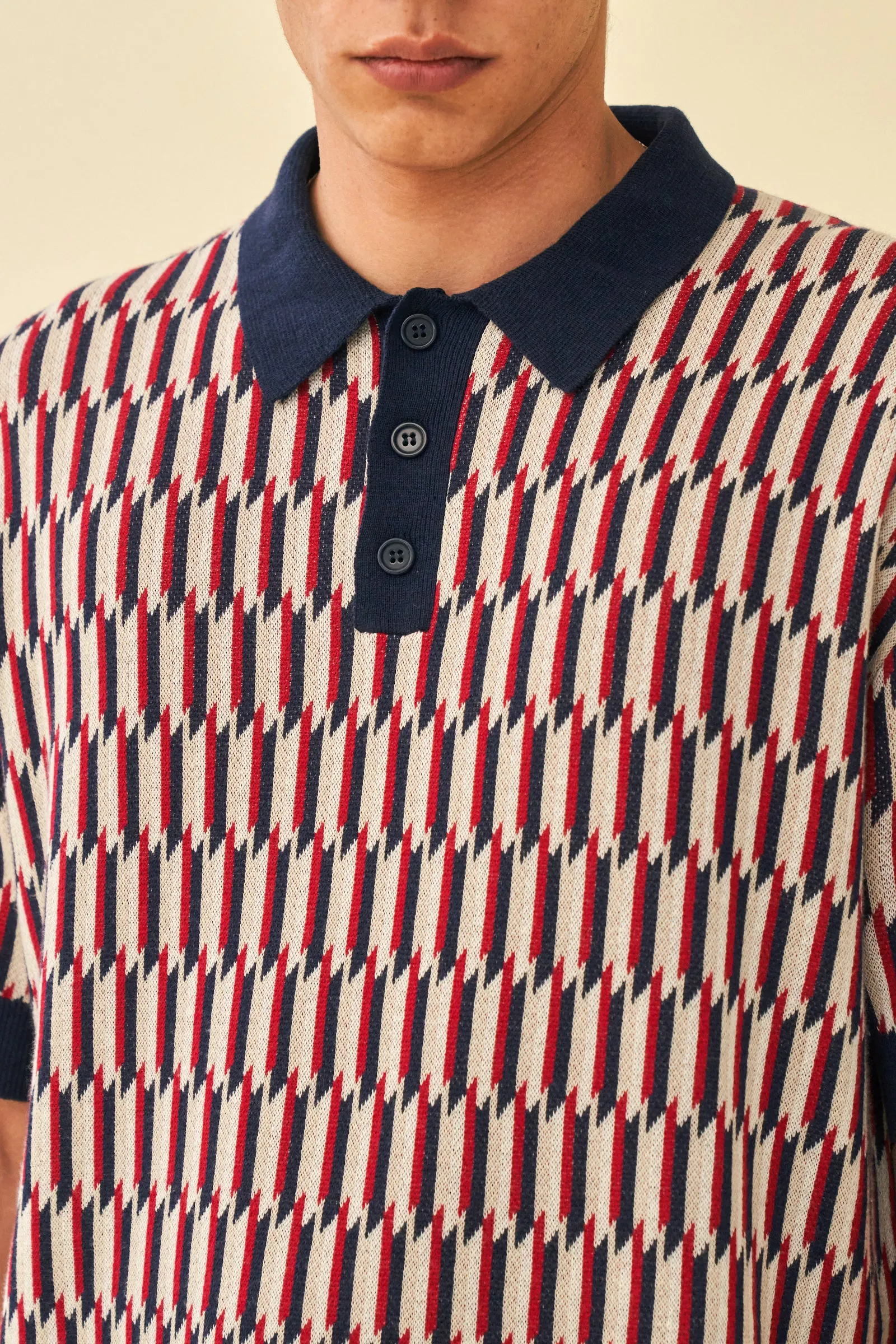 bound 'Riviera' Knit Polo