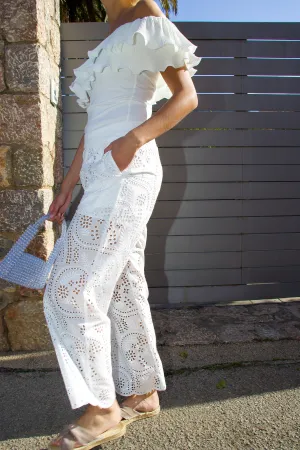 Breezecras Pants - White