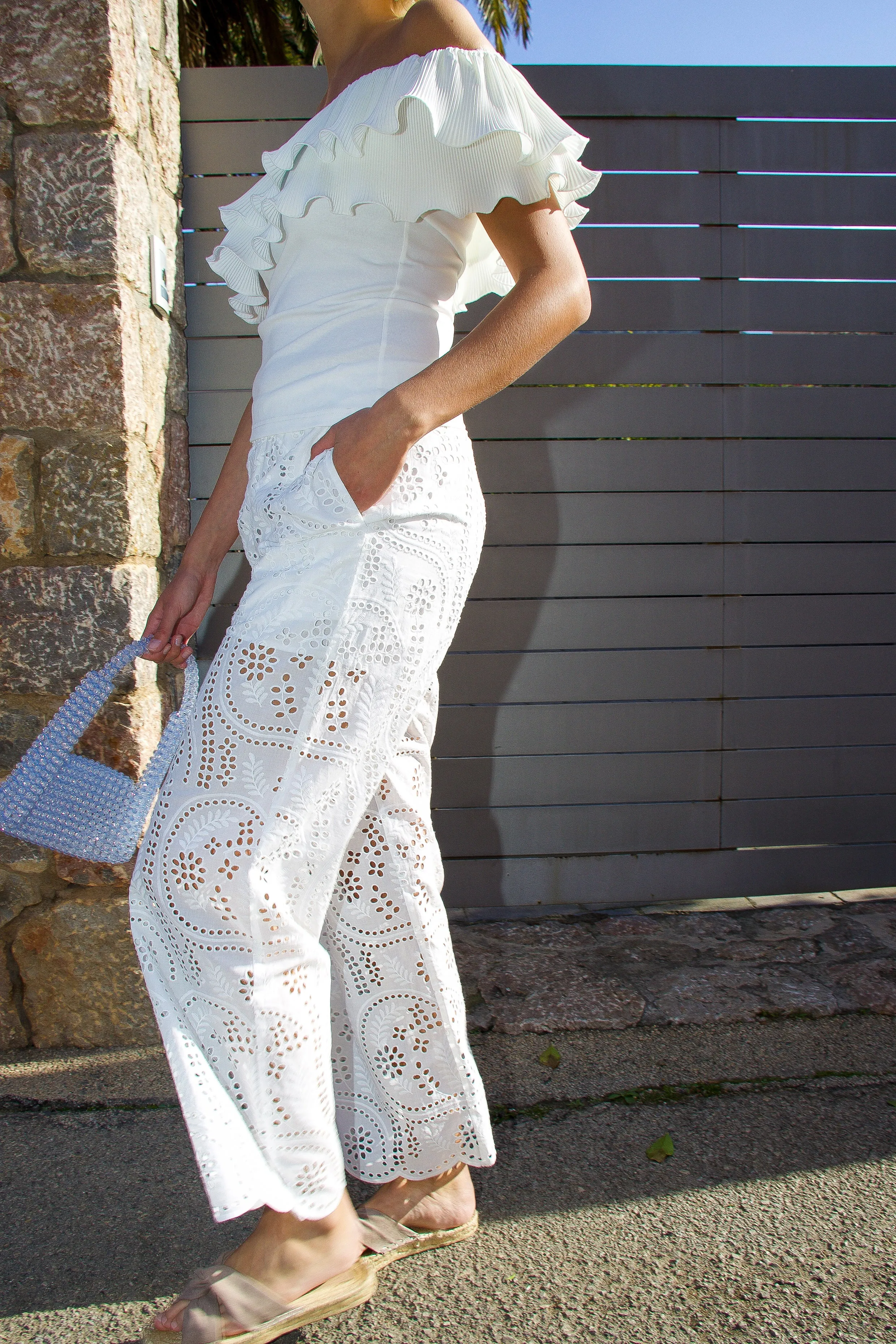Breezecras Pants - White