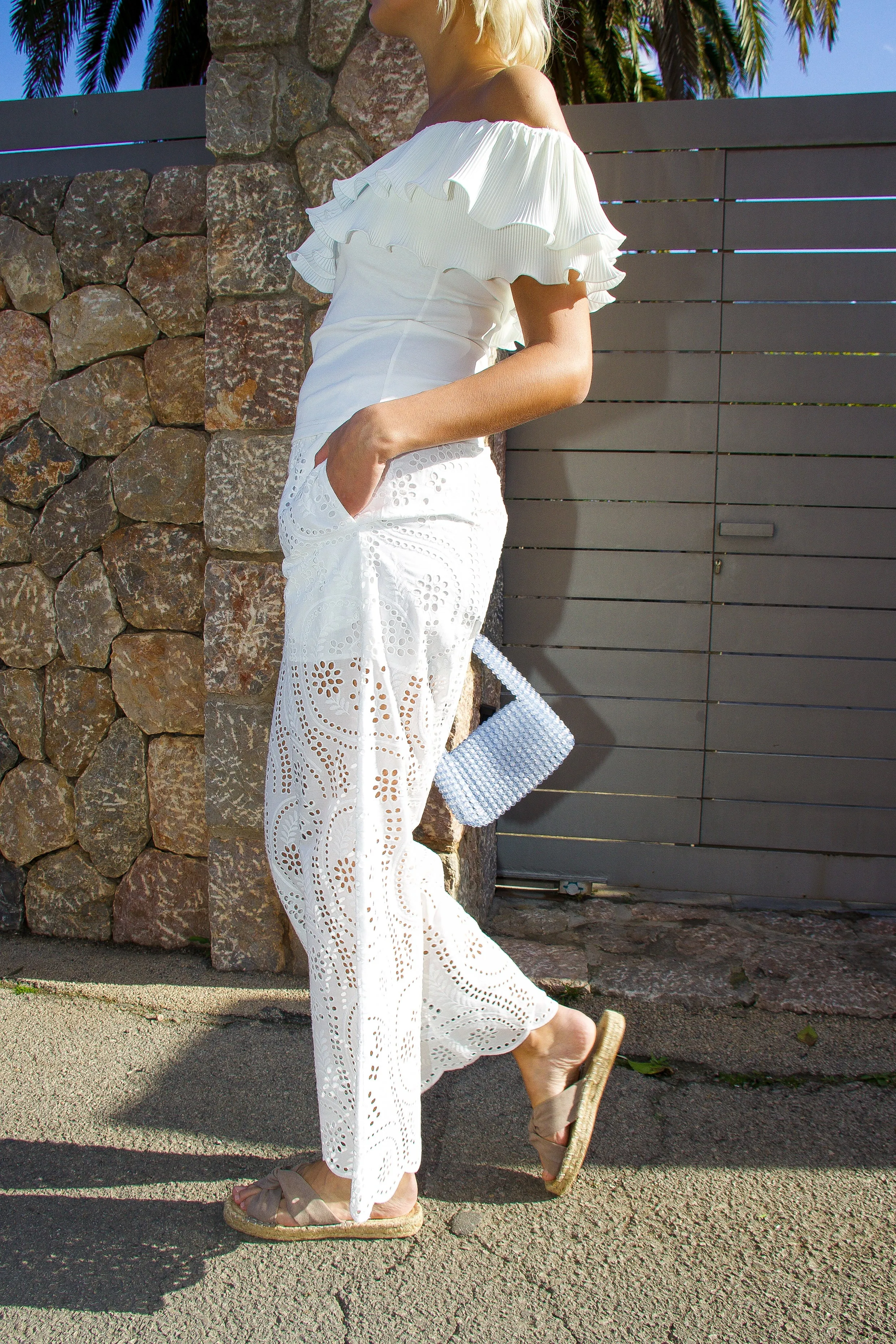 Breezecras Pants - White