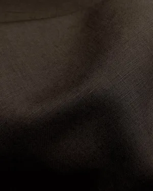 Brown Irish Linen Shorts