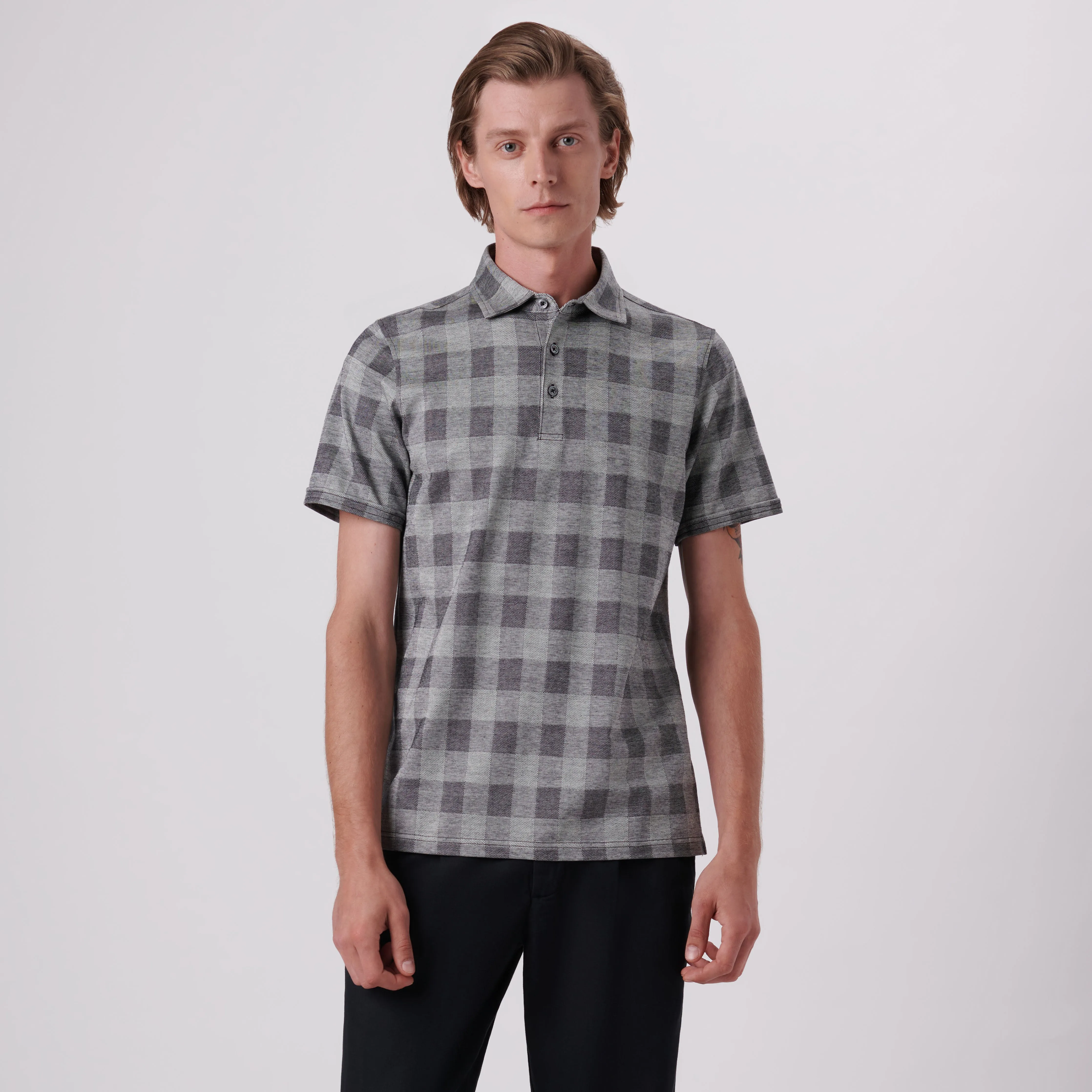 Buffalo Check Polo Shirt