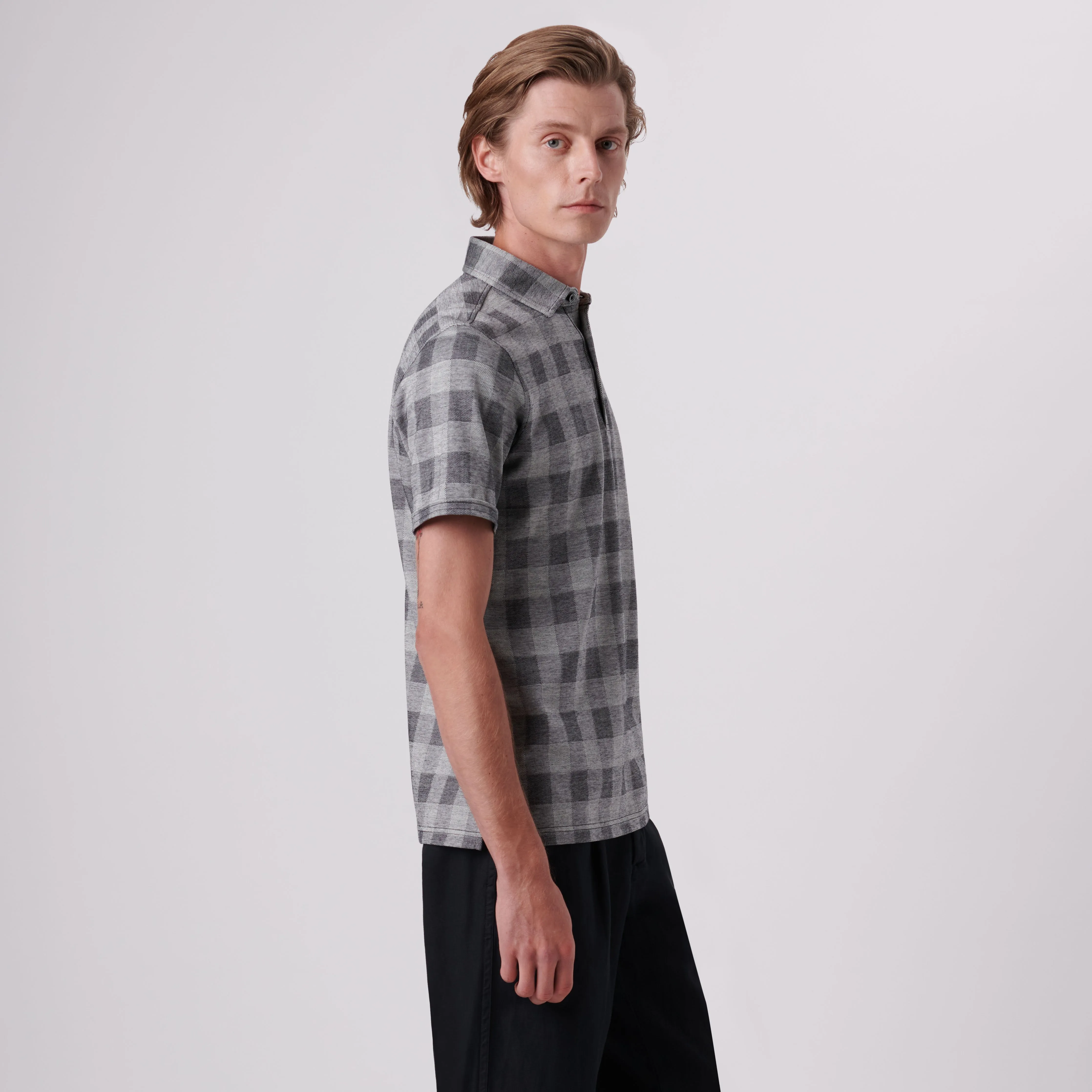 Buffalo Check Polo Shirt