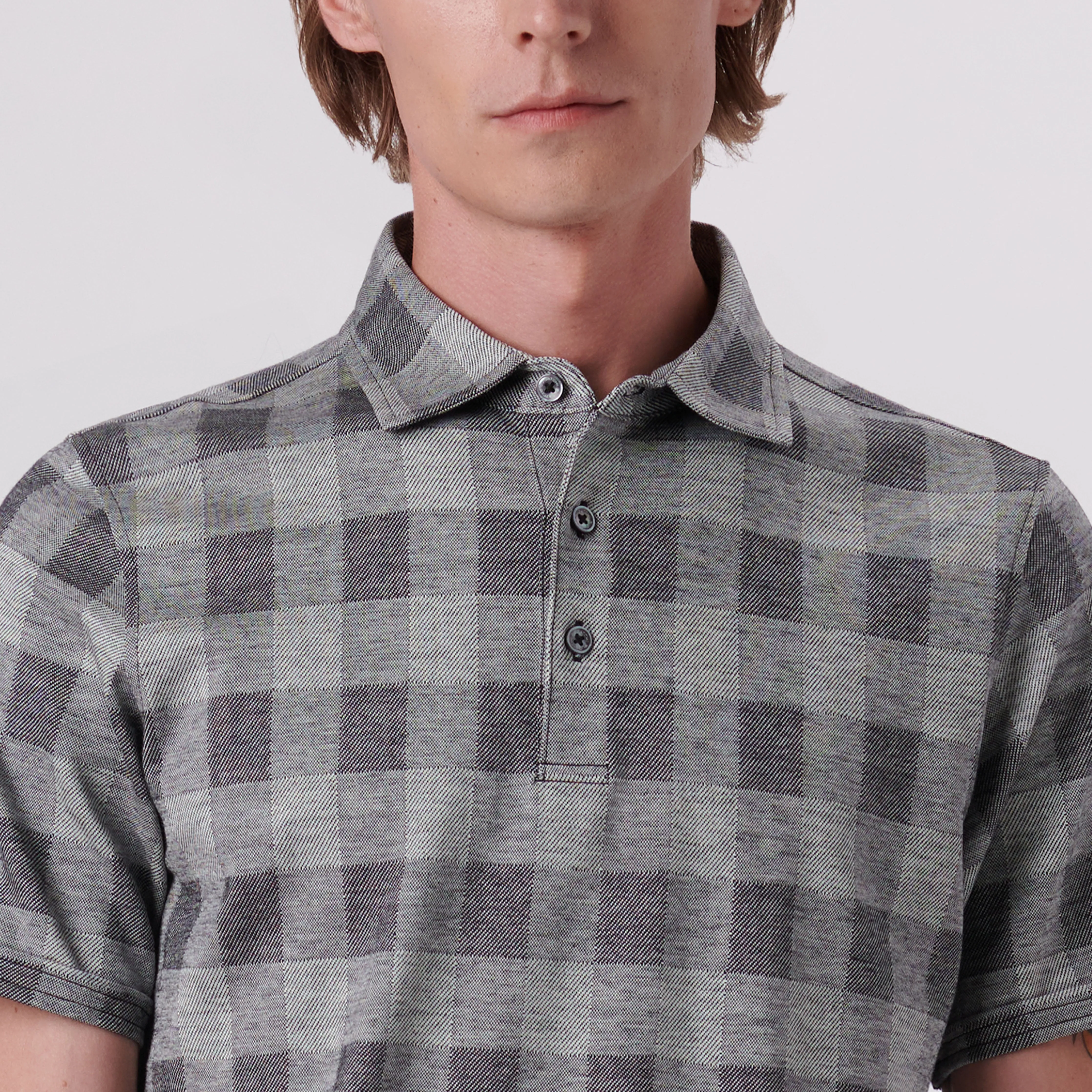 Buffalo Check Polo Shirt