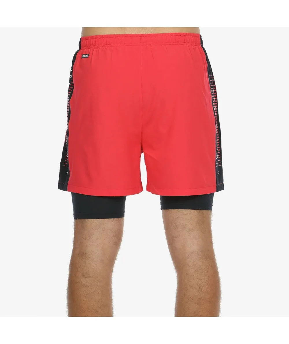Bullpadel Short Replet Carmesi Fluor 22