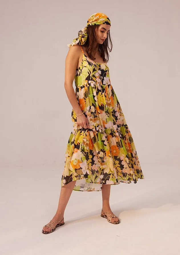 Camellia tiered cami dress
