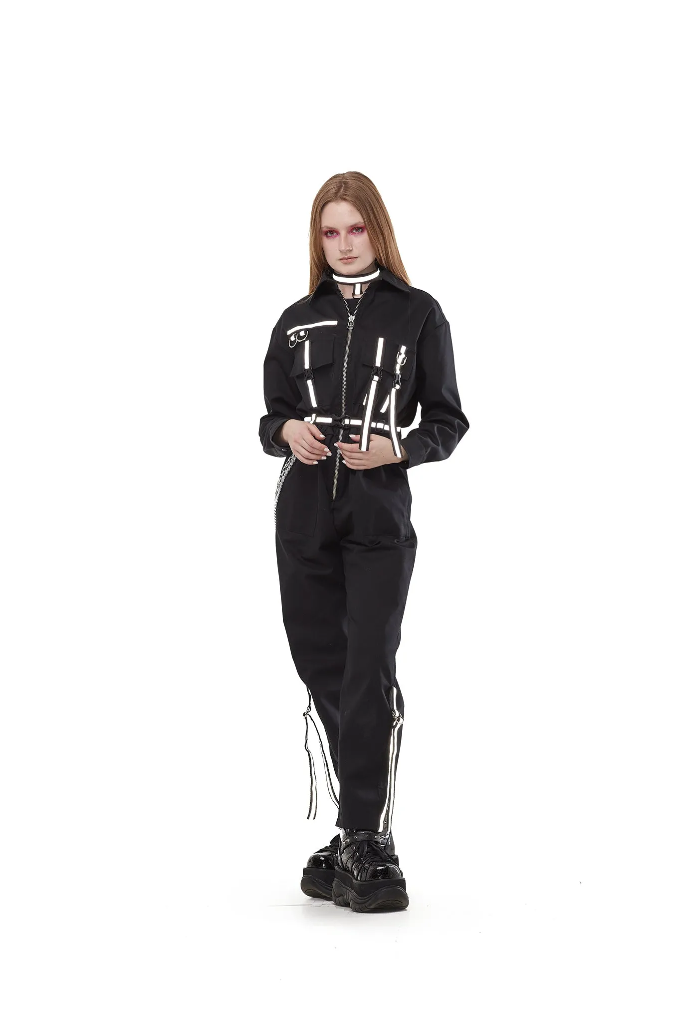 Cargo overalls [Black]