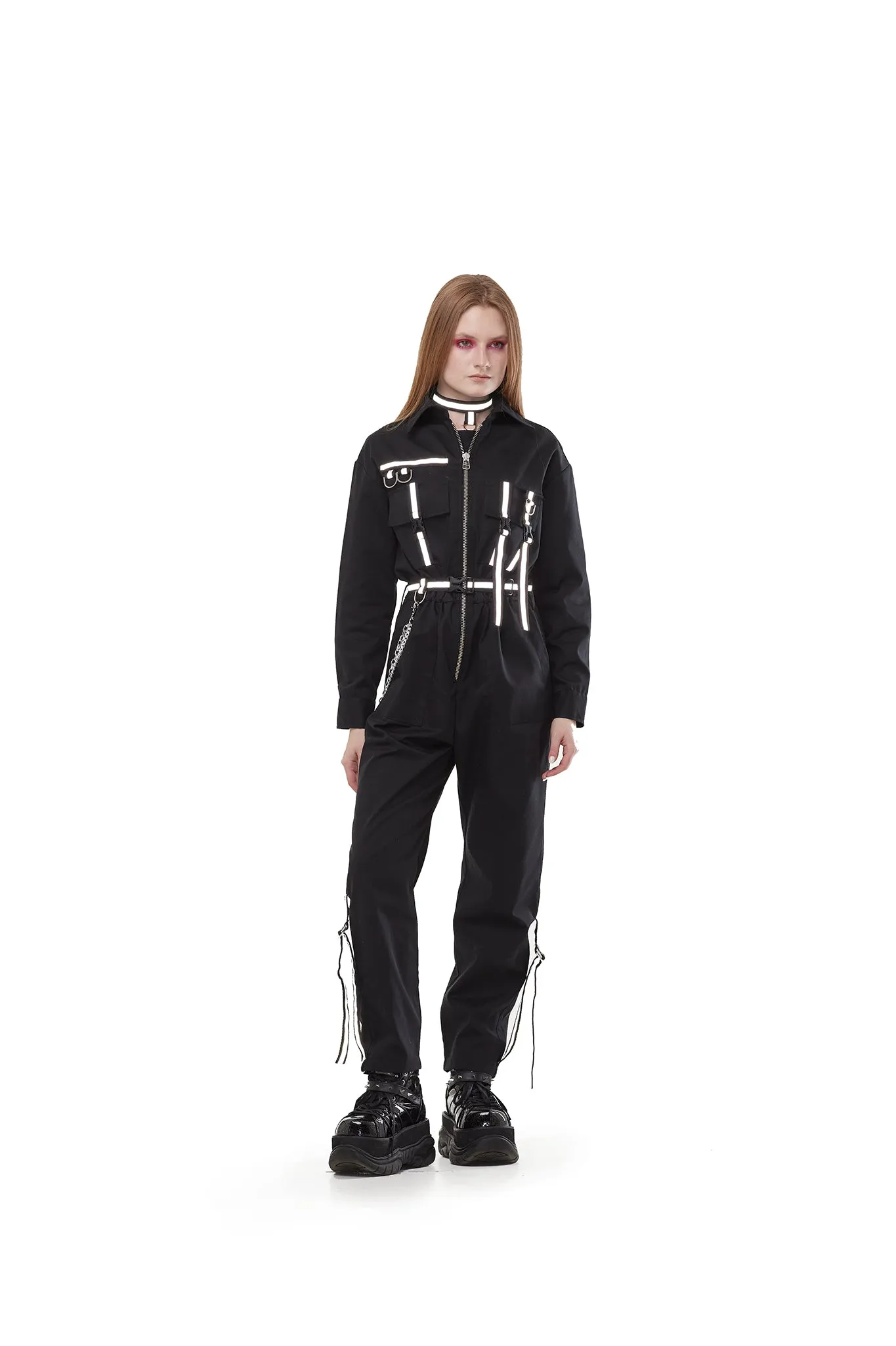 Cargo overalls [Black]
