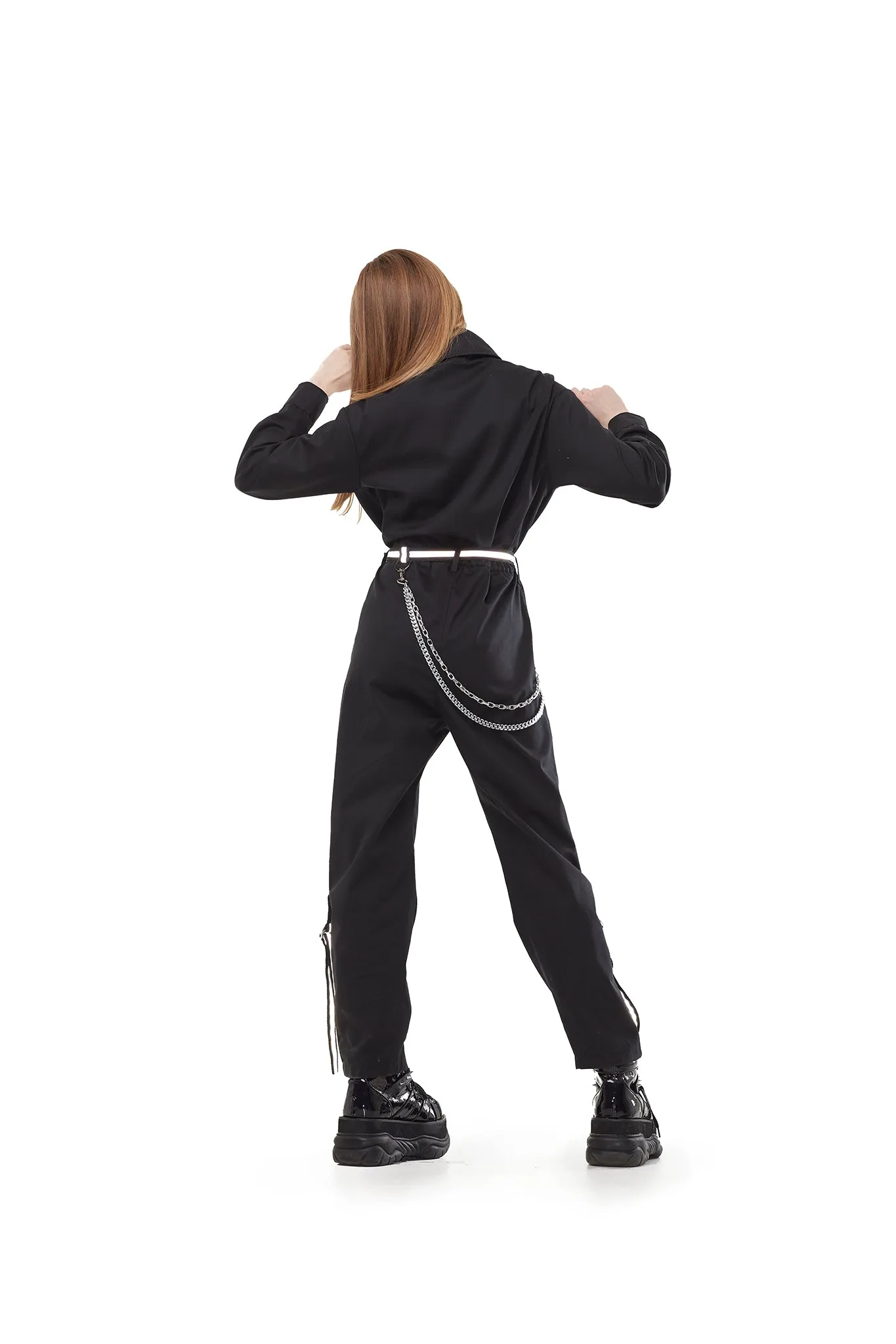 Cargo overalls [Black]