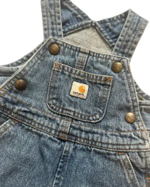 Carhartt denim baby dungarees