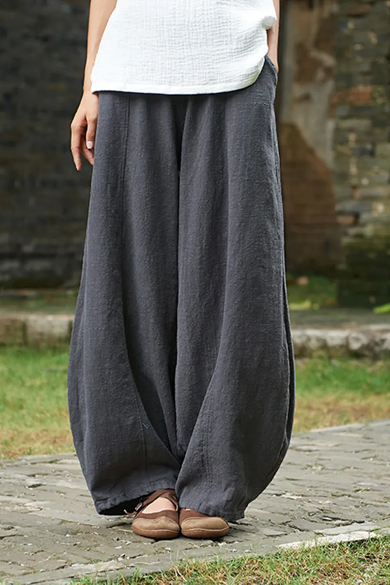 Casual Solid Patchwork Harlan Mid Waist Harlan Solid Color Bottoms