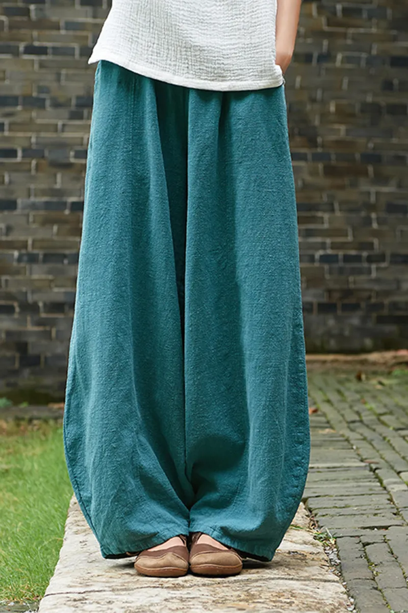 Casual Solid Patchwork Harlan Mid Waist Harlan Solid Color Bottoms