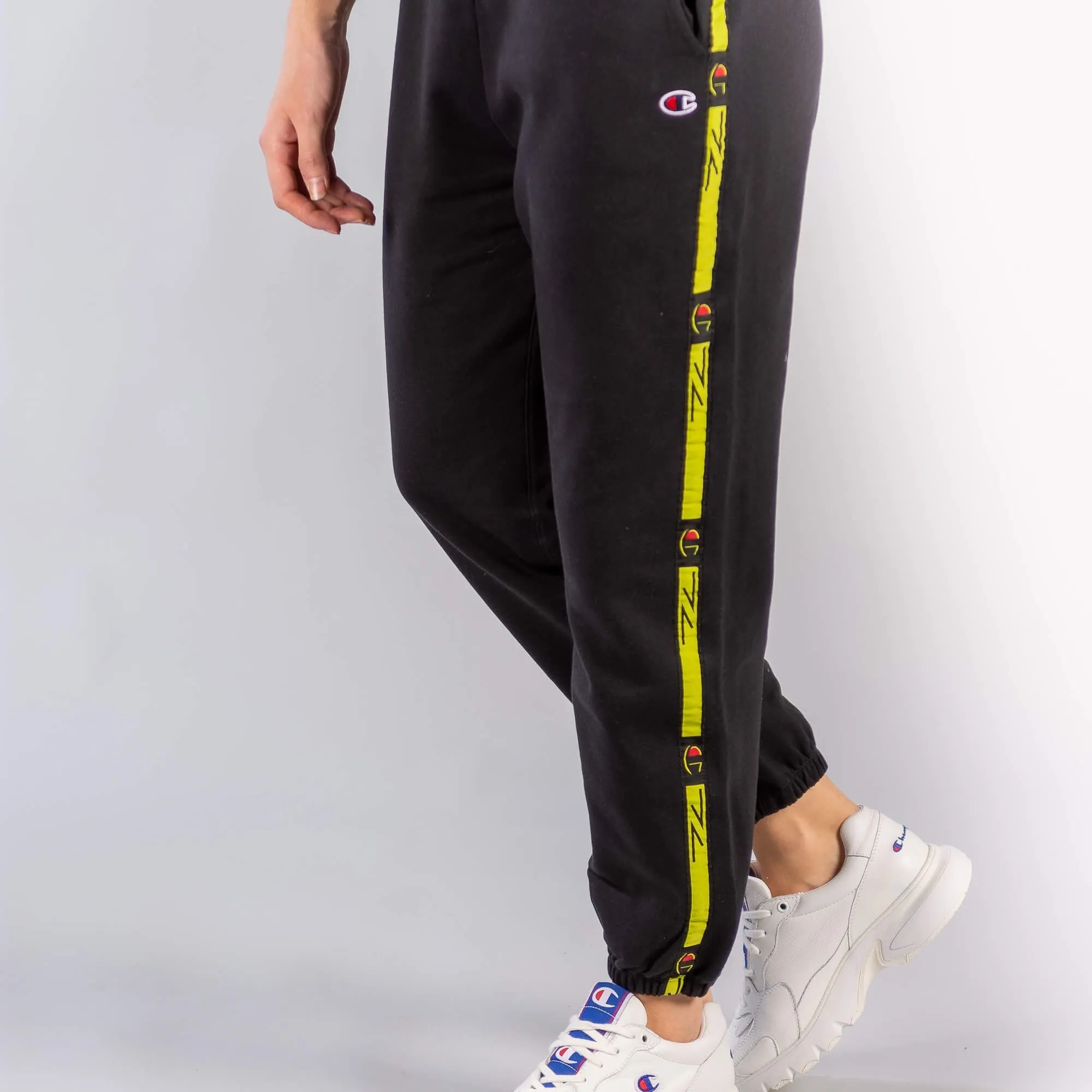Champion Elastic Cuff Pants Black
