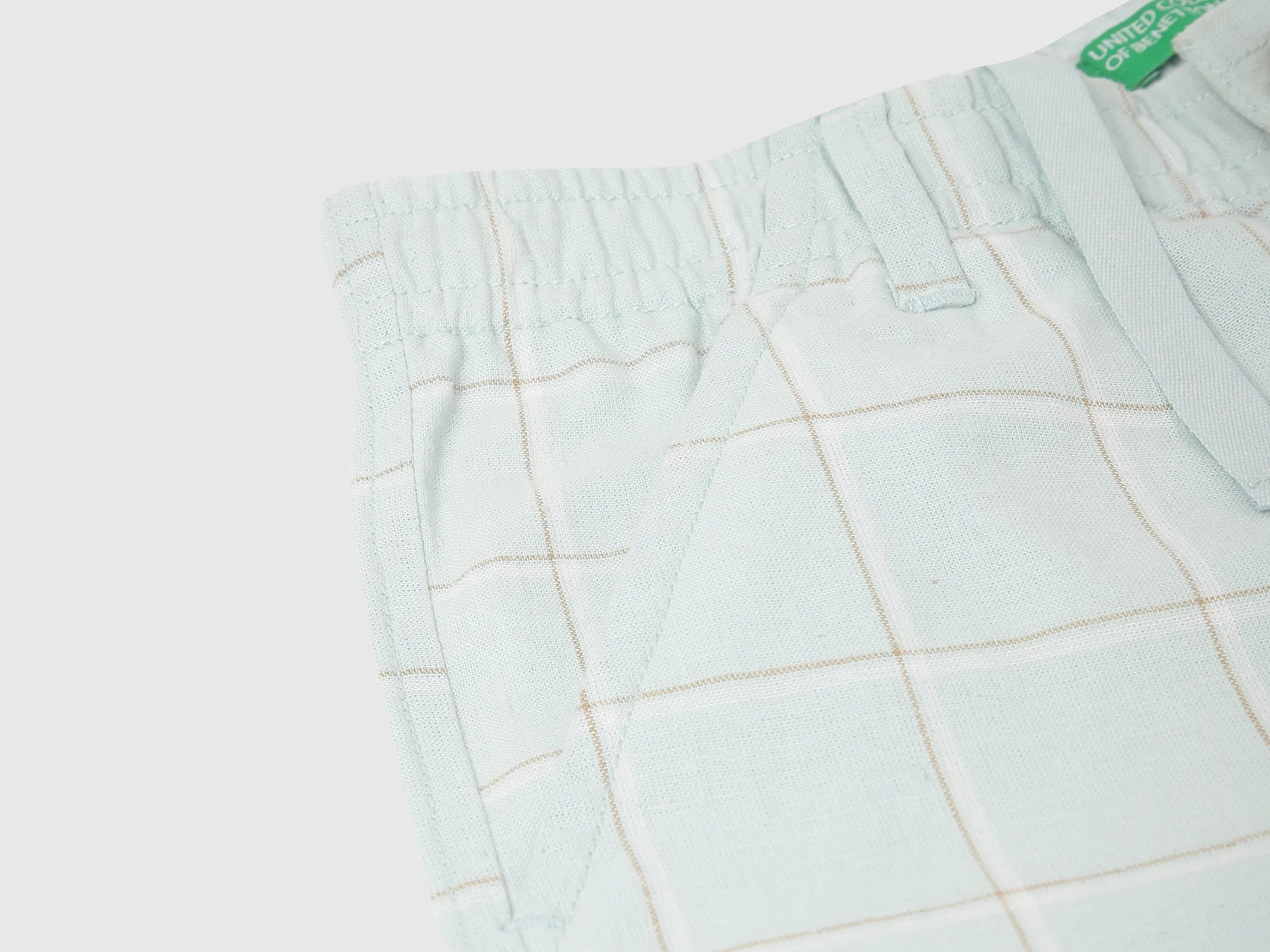 Checkered Regular Fit Shorts