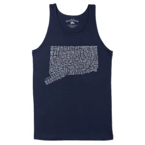 Connecticut Cities & Towns Men's Tank Top