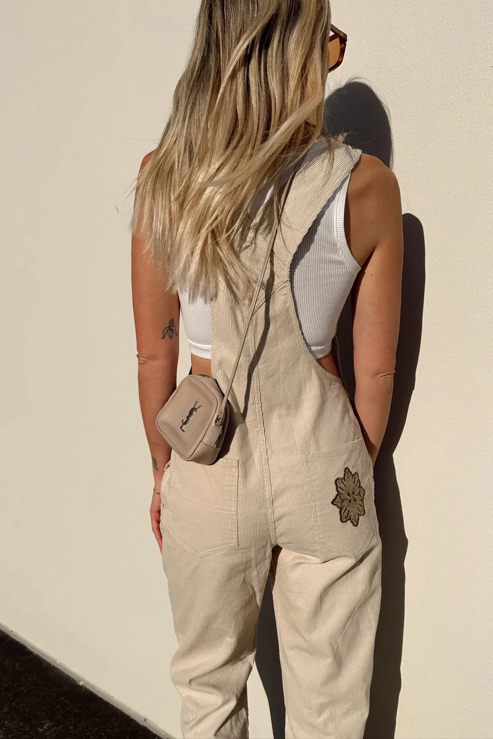 Cord Overalls Cream