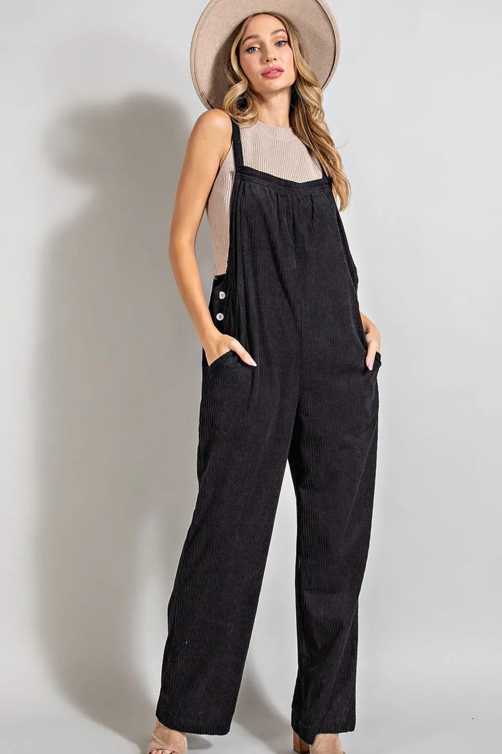 Corduroy overalls