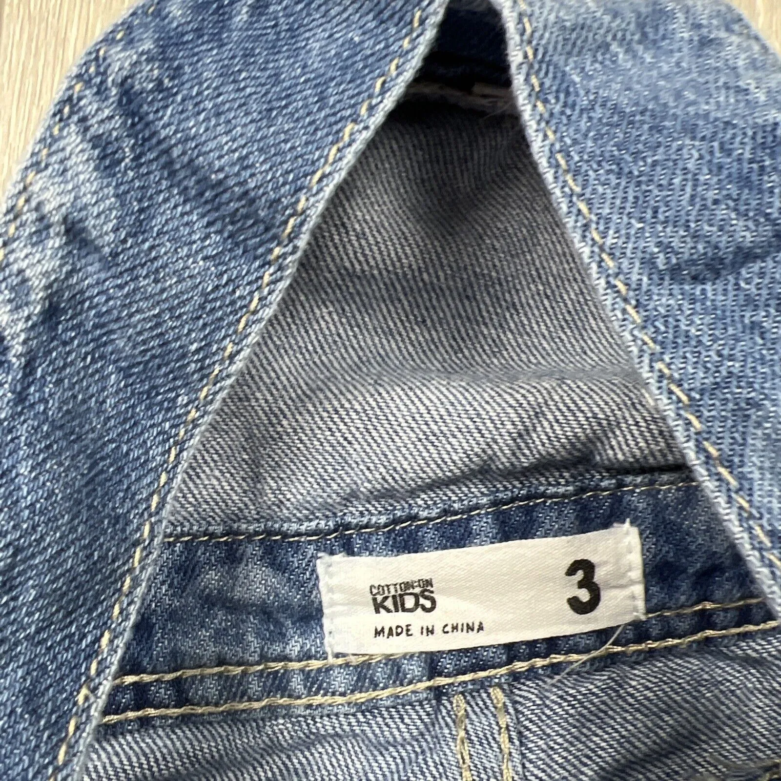 Cotton on & Anko Girls Dungarees Size 3 Years (2 Pairs)