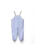 Crywolf | Rain Overalls - Floral Periwinkle