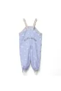 Crywolf | Rain Overalls - Floral Periwinkle