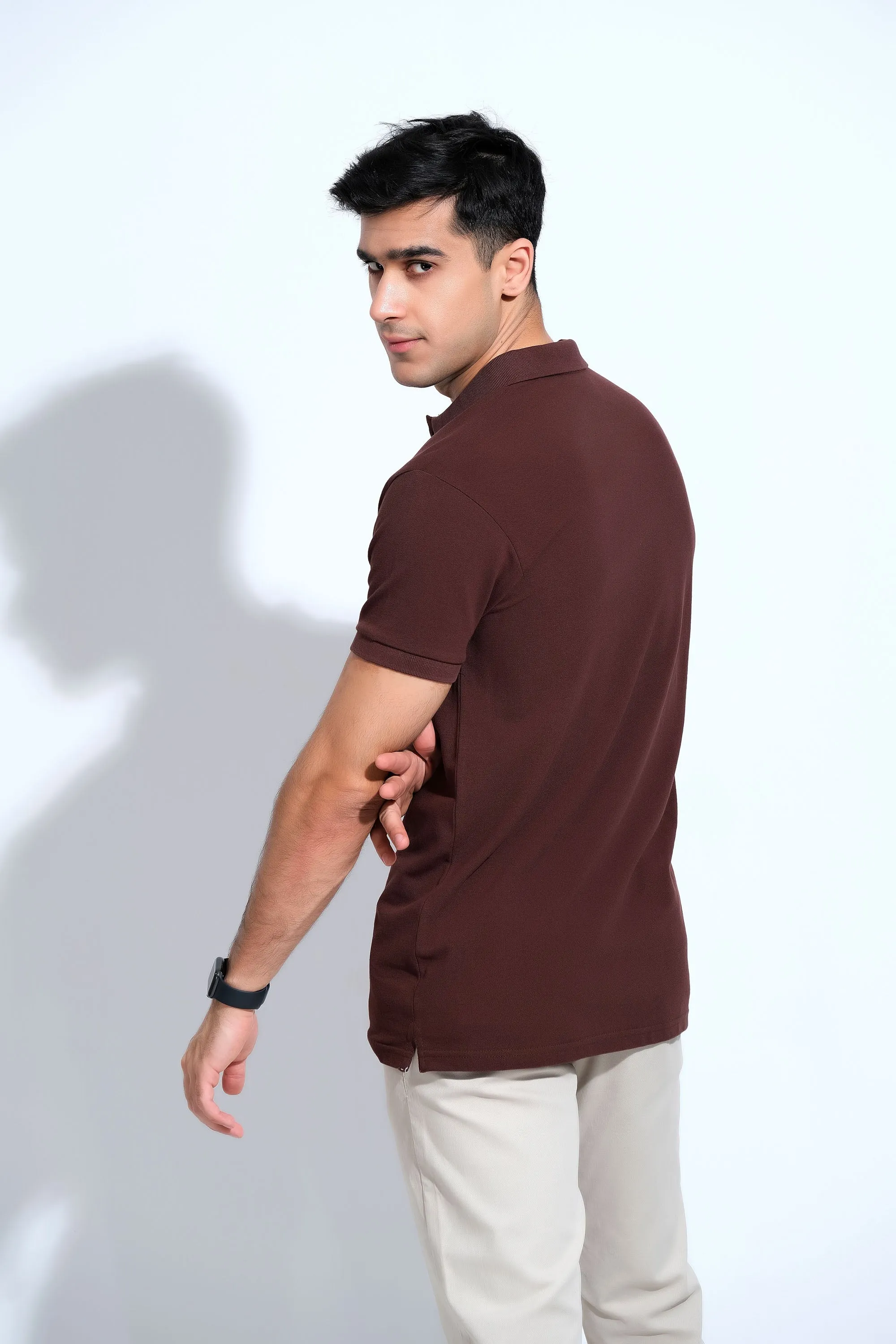 Dark Brown Polos