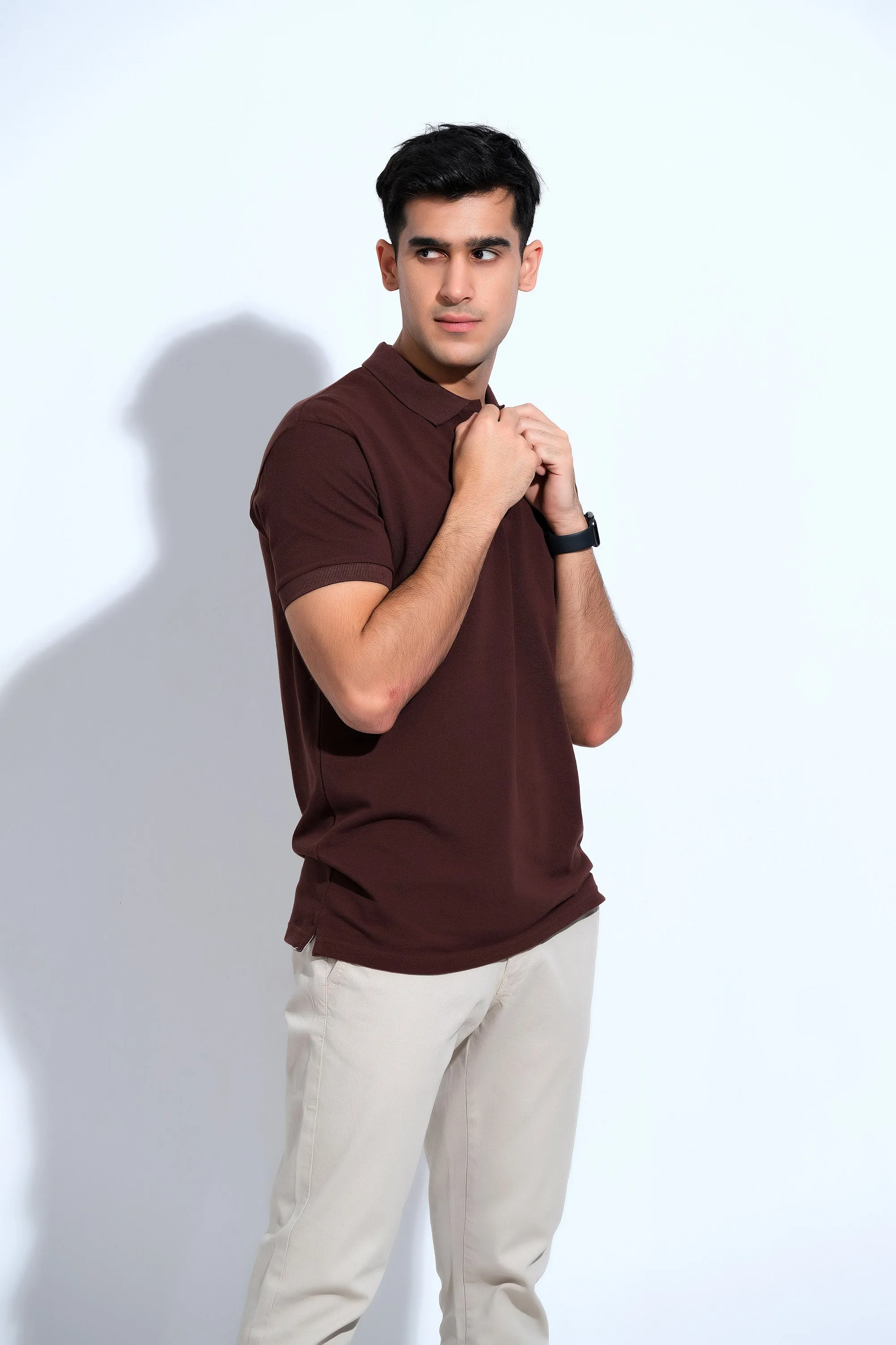 Dark Brown Polos