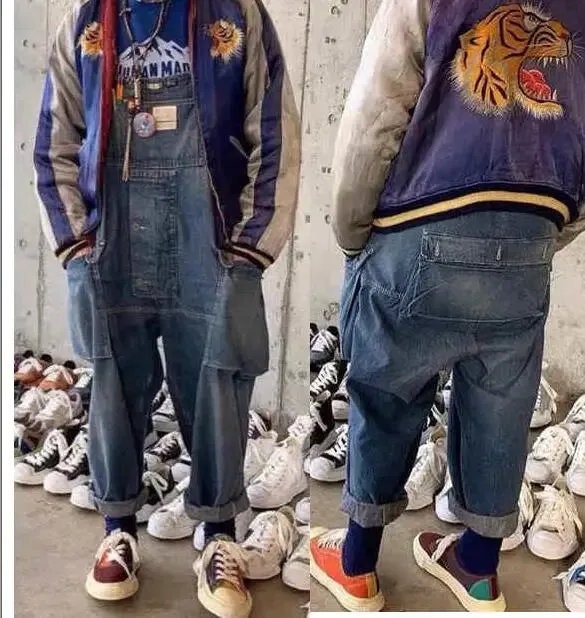 DenimPro's Multi-Taschen Latzhose für Herren: Dein Arbeitspartner für maximale Funktionalität!