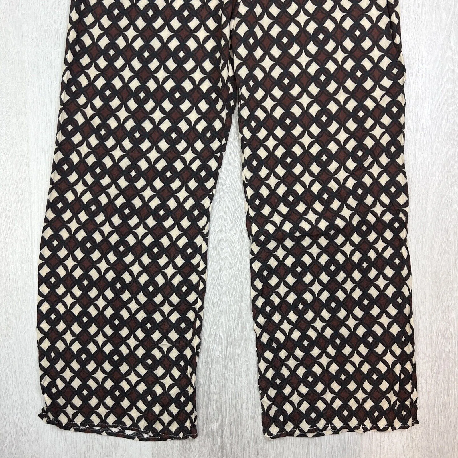 DISSH Womens Lightweight Pattern Viscose Pants Size AU 10