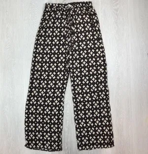 DISSH Womens Lightweight Pattern Viscose Pants Size AU 10