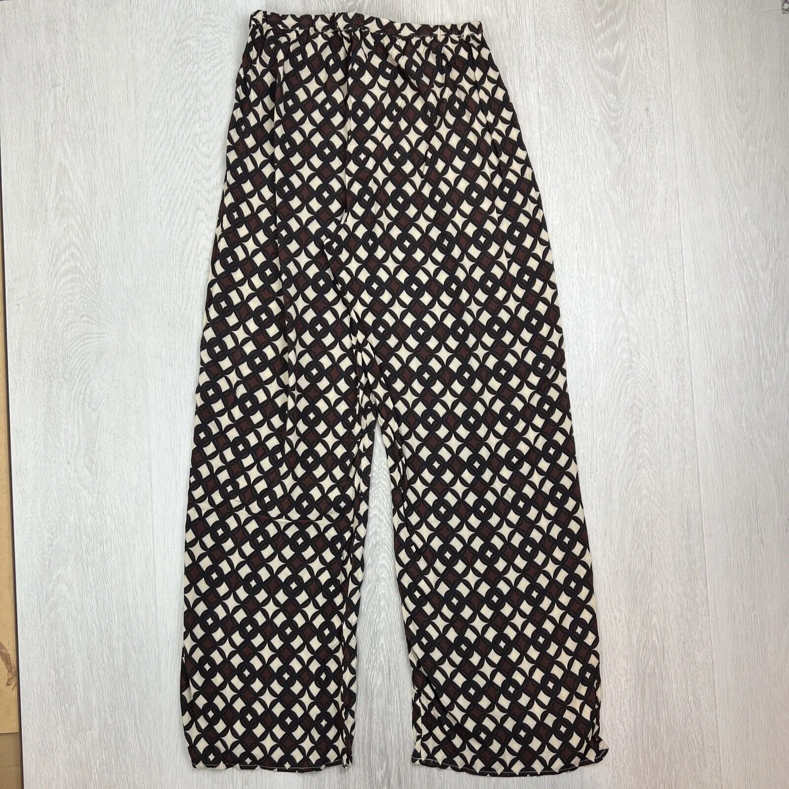 DISSH Womens Lightweight Pattern Viscose Pants Size AU 10