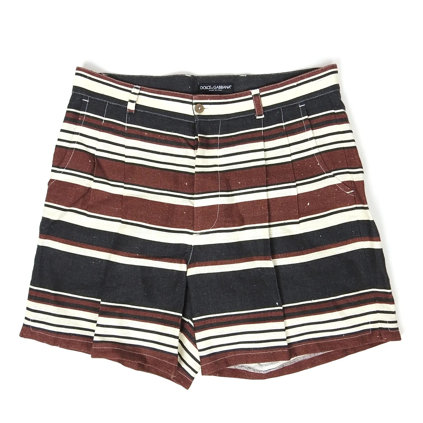 Dolce & Gabbana Linen Shorts Size 50