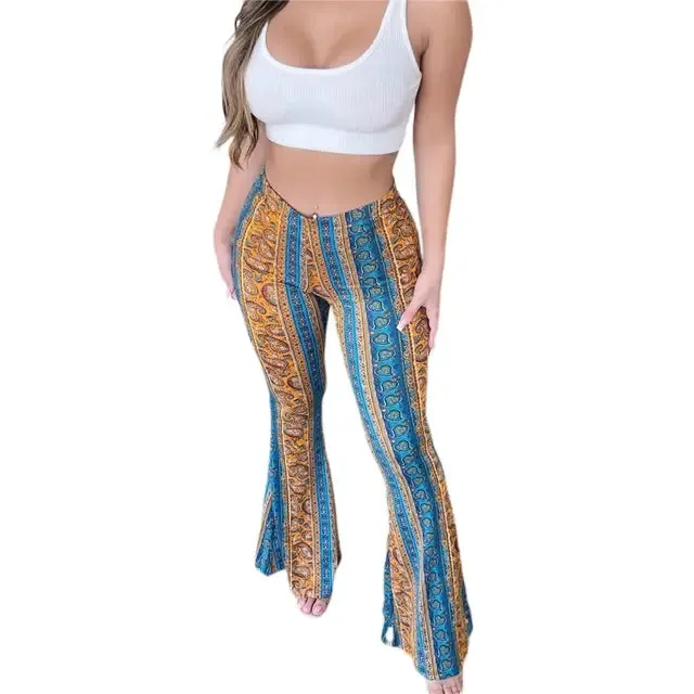 Elastic Tight High Waist Pants For Women